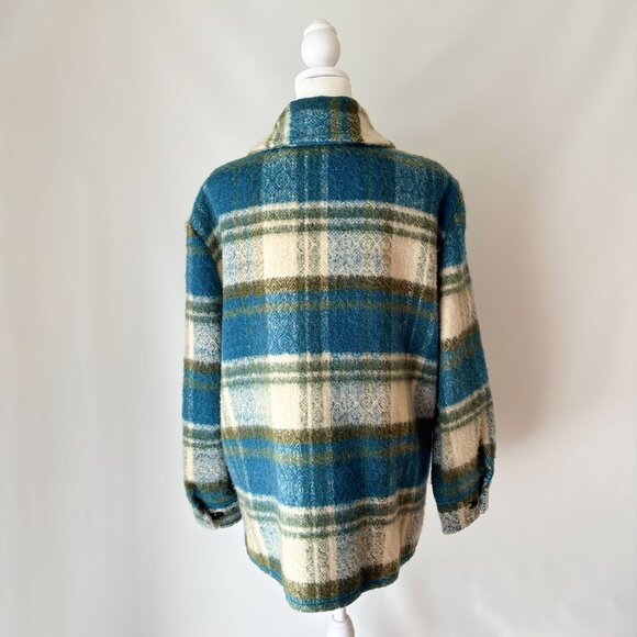 Vintage Wool Plaid Canadian Camper Coat - Picture 9 of 13
